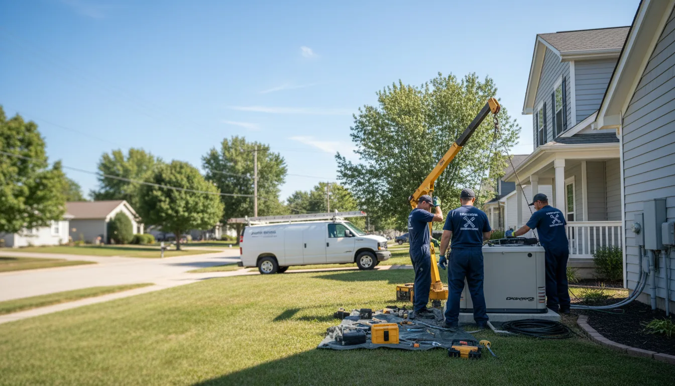 Generator Installation in Hudgins, VA near me